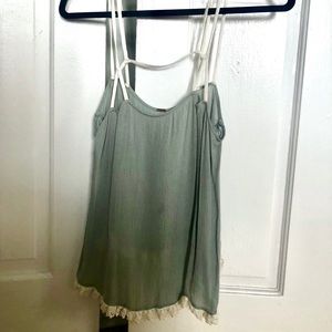 Free People Mint Green Cami